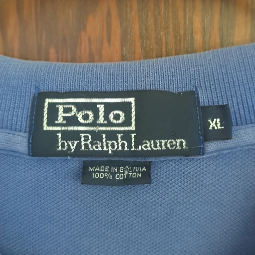 Polo by Ralph Lauren Periwinkle Blue Short Sleeve Polo Size XL